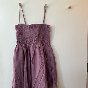 Purple Madewell maxi sundress, never worn.